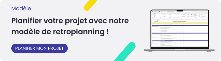 modèle de retroplanning