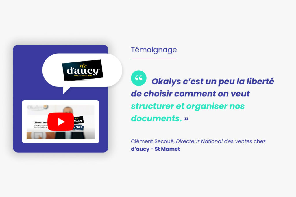 Comment Okalys aide d&rsquo;aucy-St Mamet à centraliser et organiser ses contenus commerciaux ?
