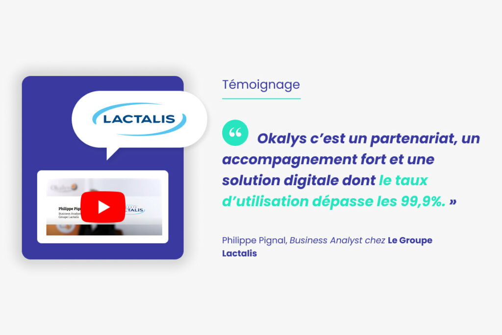 Comment Lactalis améliore la performance de ses forces de vente GMS en France et à l&rsquo;international grâce à Okalys ?