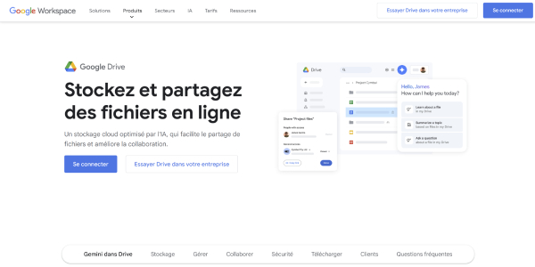 site web google drive