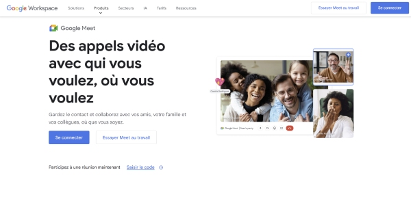 site web google meet