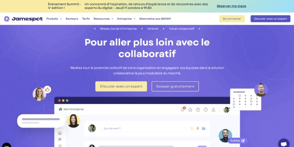 site web jamespot