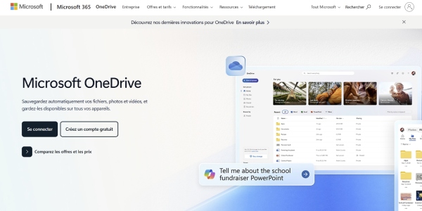 site web onedrive
