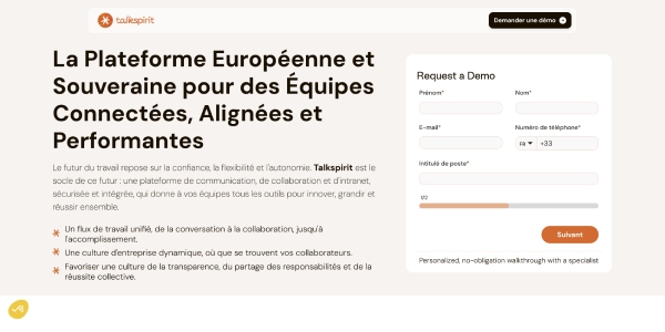 site web talkspirit