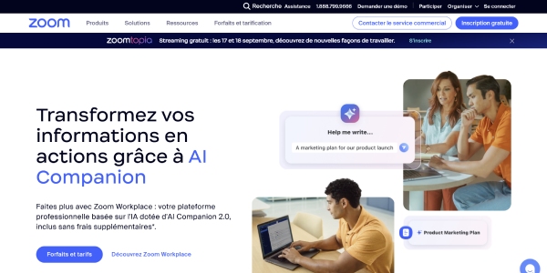 site web zoom