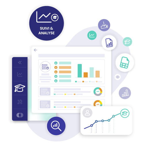 Illustration fonctionnalité e-learning