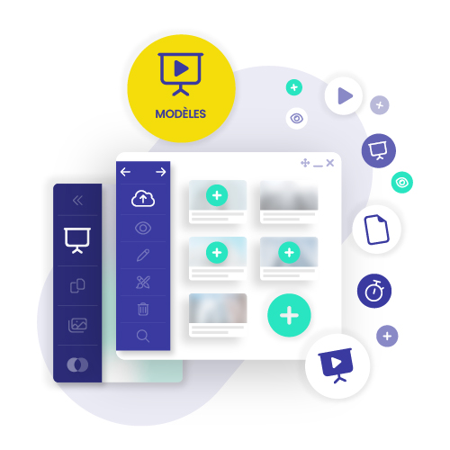 Les modèles de présentation dans Okalys.